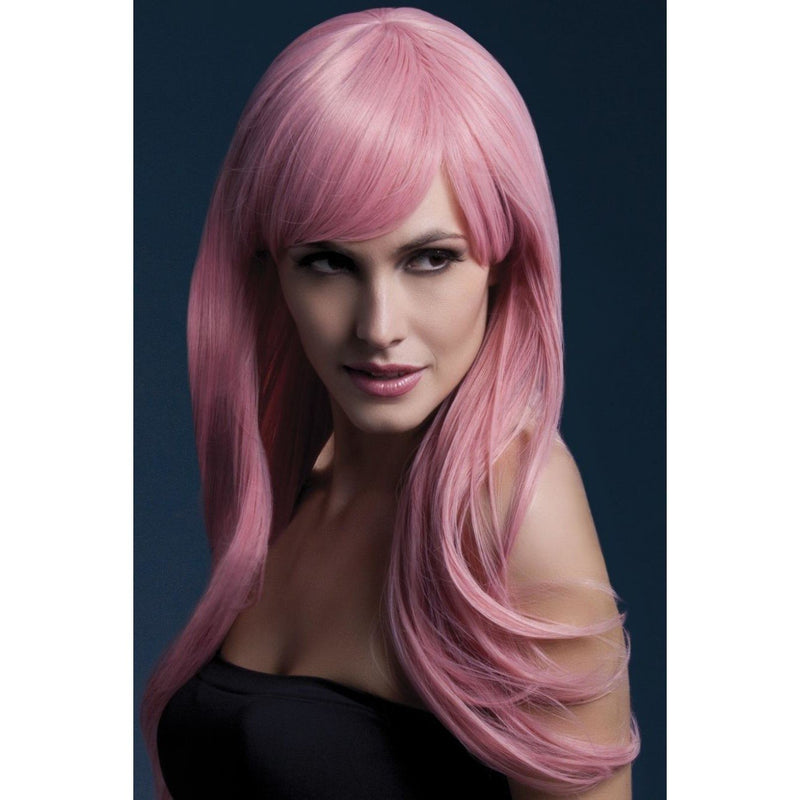 FEVER SIENNA WIG - PASTEL PINK-FEVER WIGS-Partica Party