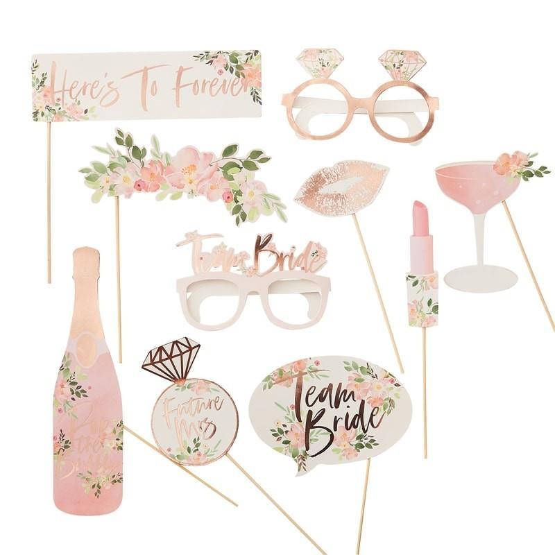FLORAL HEN PARTY - PHOTO BOOTH PROPS-MISC-Partica Party