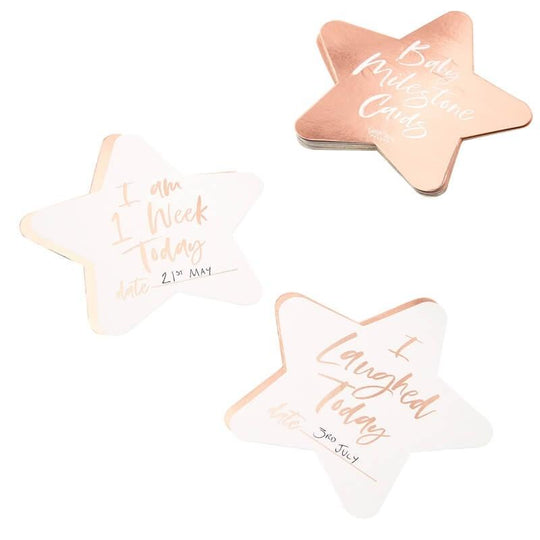 MILESTONE CARDS - TWINKLE TWINKLE - ROSE GOLD