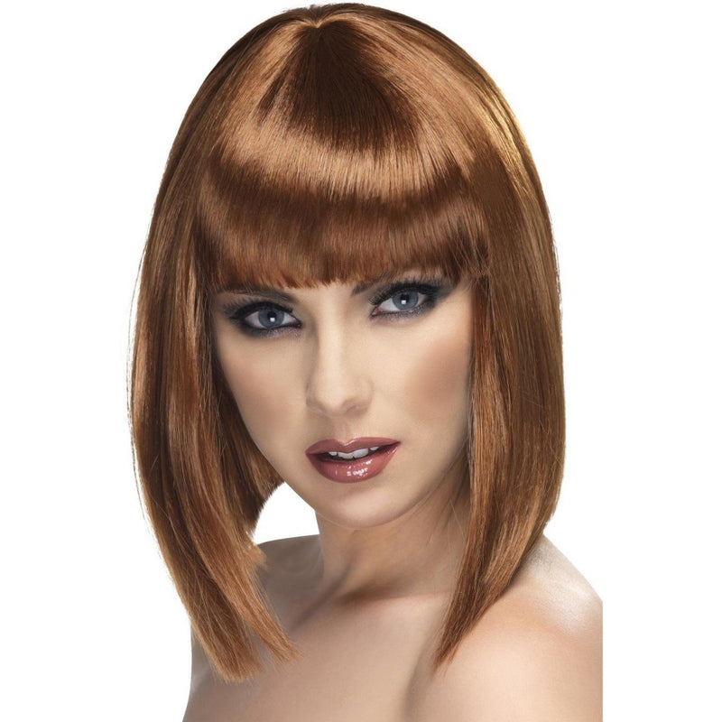 GLAM WIG - BROWN-glamour wig-Partica Party