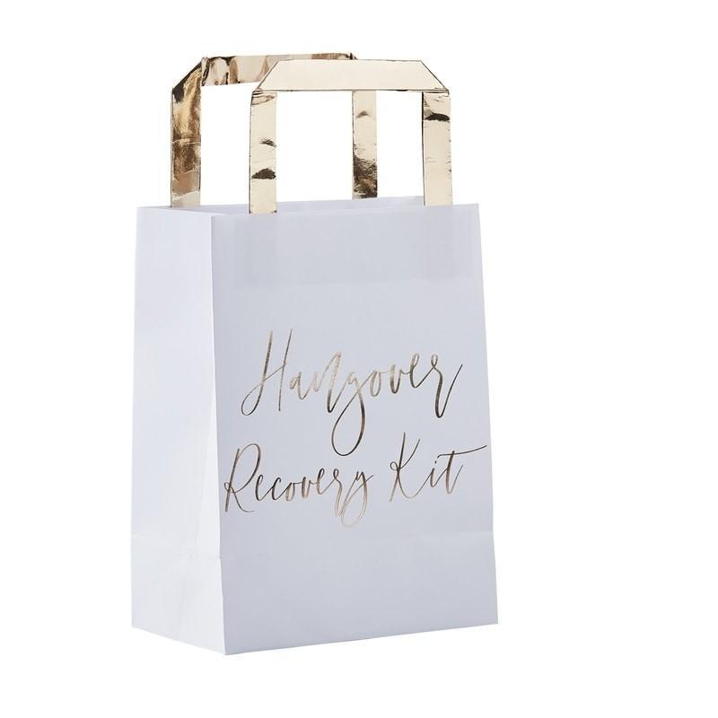 GOLD WEDDING - GOLD HANGOVER RECOVERY KIT BAGS-MISC-Partica Party