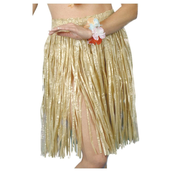 HAWAIIAN HULA SKIRT - YELLOW-Hawaiian-Partica Party