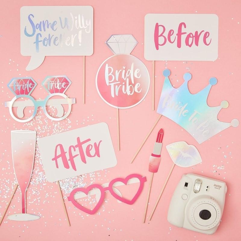HEN PARTY - PHOTO BOOTH PROPS-BANNER-Partica Party