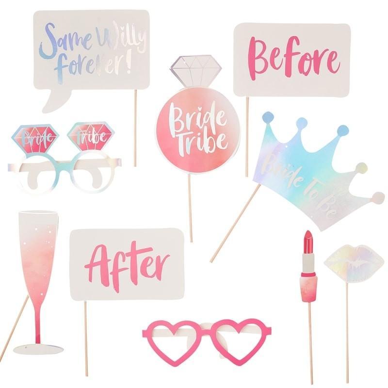 HEN PARTY - PHOTO BOOTH PROPS-BANNER-Partica Party