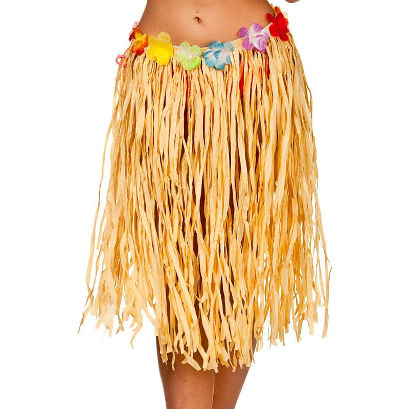 HULA SKIRT - AUTHENTIC - 60CM-Hawaiian-Partica Party