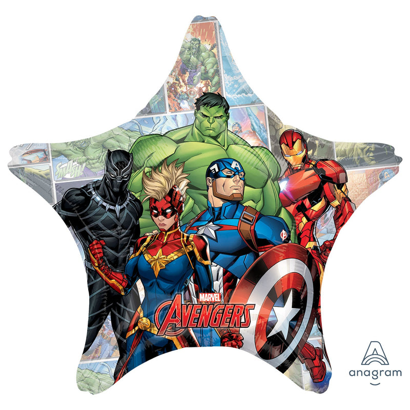 JUMBO FOIL - AVENGERS POWERS UNITE-Avengers Balloons-Partica Party