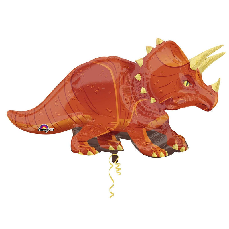 JUMBO FOIL - TRICERATOPS-DINOSAUR BALLOONS-Partica Party