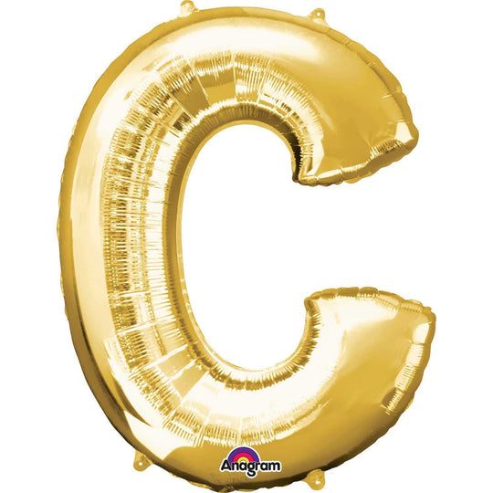 JUMBO LETTER - C - GOLD