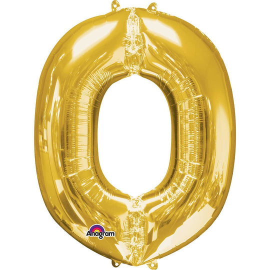 JUMBO LETTER - O - GOLD