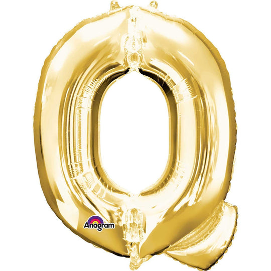 JUMBO LETTER - Q - GOLD