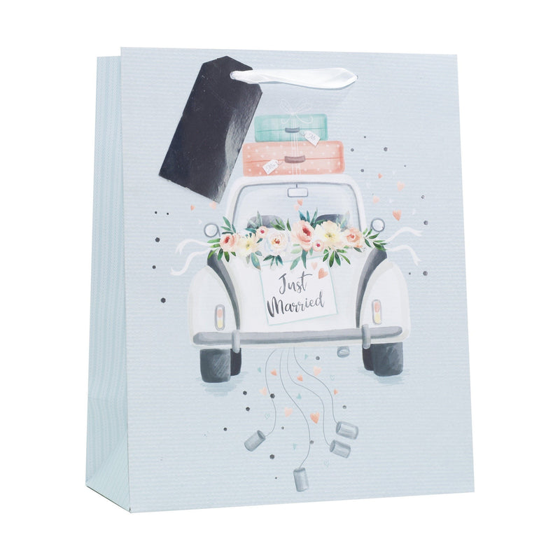 JUST MARRIED XL GIFT BAG-Gift Bag-Partica Party