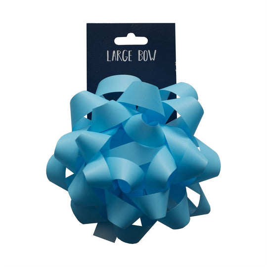 LARGE BOW -  BABY BLUE