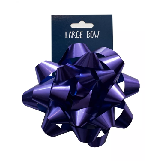 LARGE BOW -  BLUE