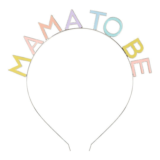 HEADBAND - MAMA TO BE - PASTEL