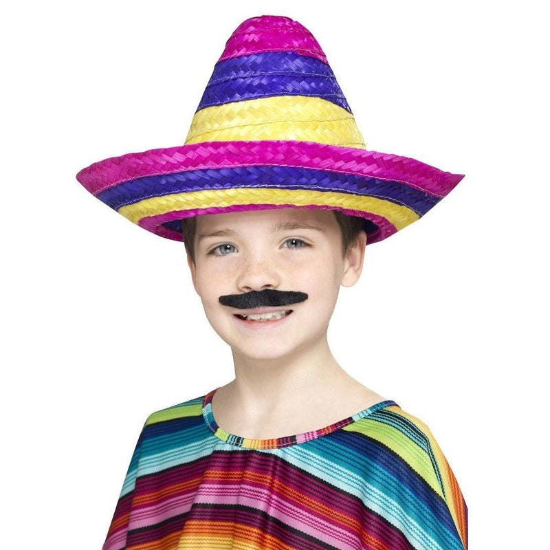 MEXICAN SOMBRERO HAT - CHILD-Hat-Partica Party