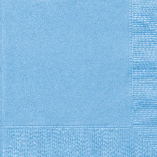 NAPKINS - POWDER BLUE - PACK OF 20