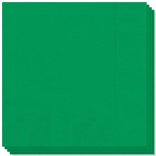 NAPKINS - EMERALD GREEN - PACK OF 20