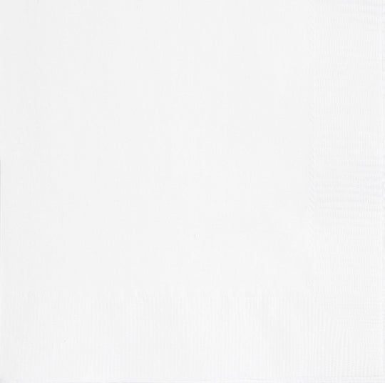 NAPKINS - WHITE - PACK OF 20