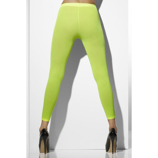 OPAQUE TIGHTS - GREEN - FOOTLESS
