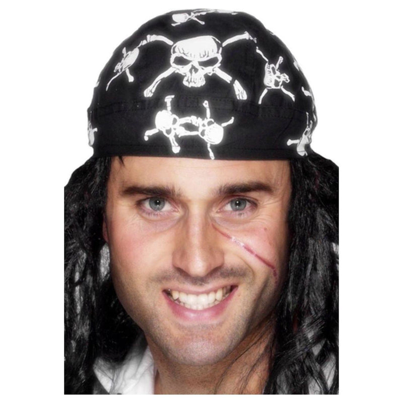 PIRATE BANDANA - READY FORMED-ACCESSORY-Partica Party