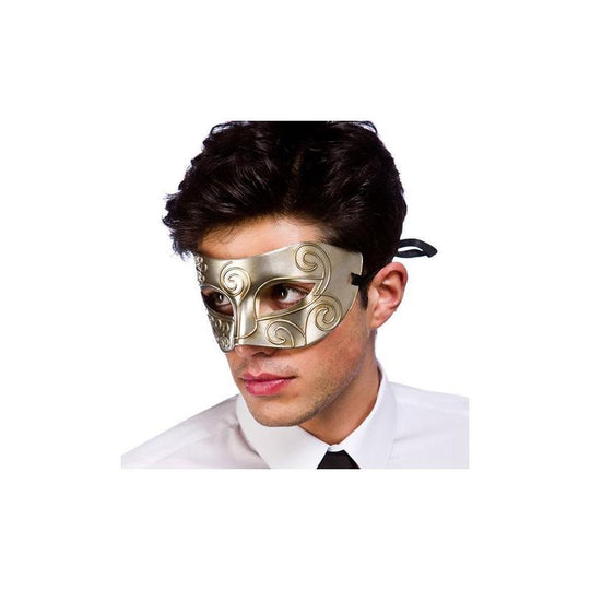 ROME EYEMASK - ANTIQUE SILVER