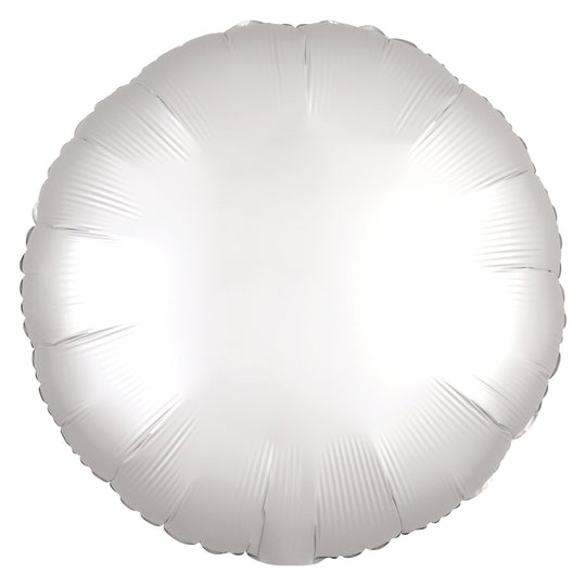SILK LUSTRE - CIRCLE - WHITE