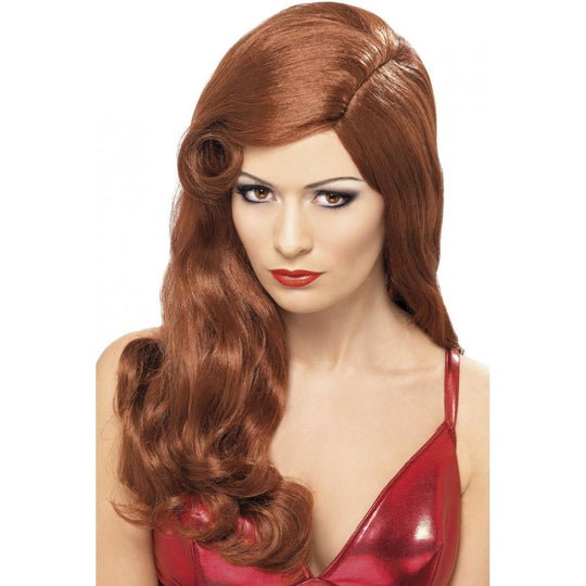 SILVER SCREEN SENSATION WIG - AUBURN