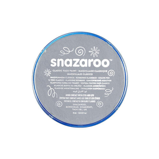 SNAZAROO FACE PAINT - DARK GREY - 18ML