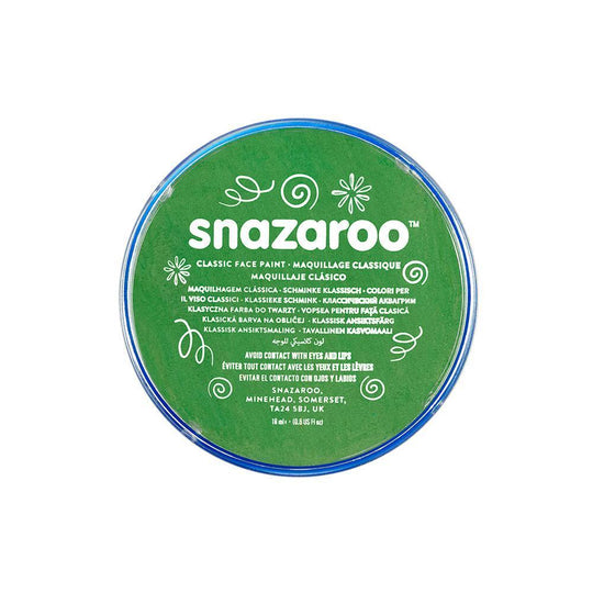 SNAZAROO FACE PAINT - GRASS GREEN - 18ML