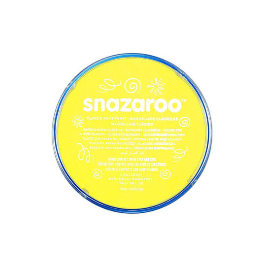 SNAZAROO FACE PAINT - PALE YELLOW - 18ML