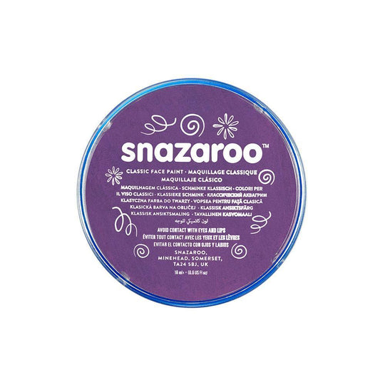 SNAZAROO FACE PAINT - PURPLE - 18ML