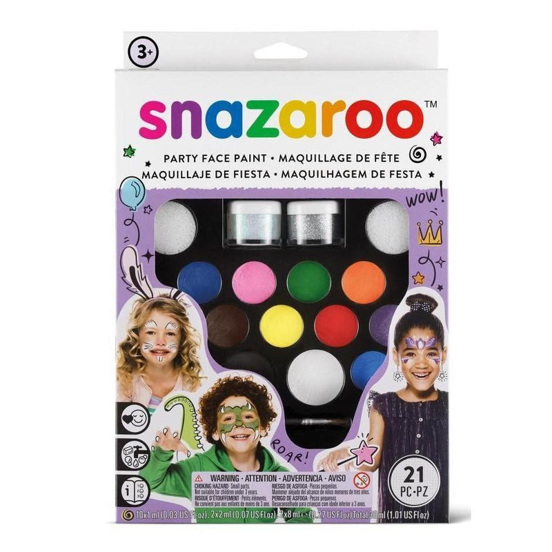 SNAZAROO ULTIMATE PARTY PACK KIT-face paint-Partica Party
