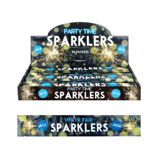 SPARKLERS - 6 PACK - 24cm