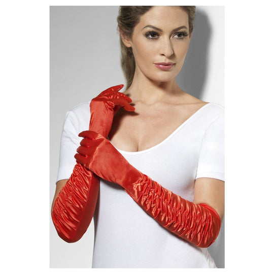 TEMPTRESS GLOVES - RED