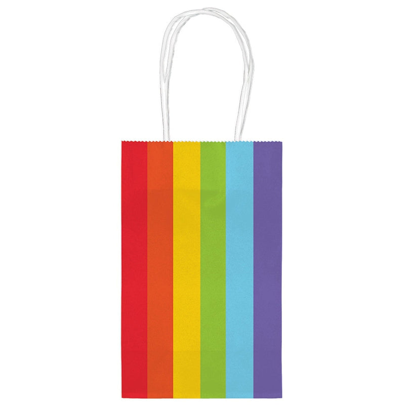 TREAT BAGS - RAINBOW - PACK OF 10-PARTY BAG-Partica Party