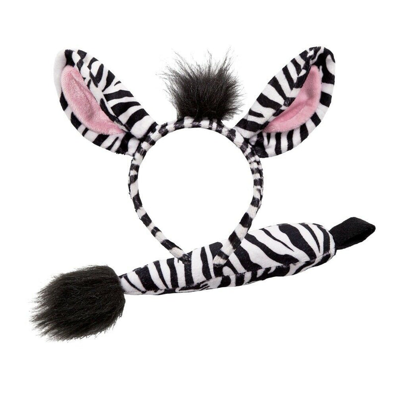 EARS & TAIL SET - ZEBRA