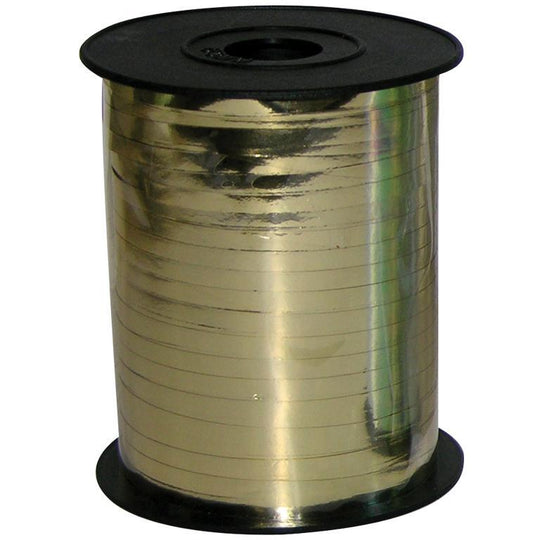 BALLOON RIBBON SPOOL - METALLIC GOLD