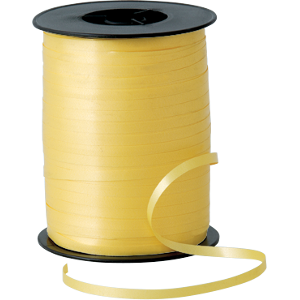 BALLOON RIBBON SPOOL - SUNSHINE YELLOW