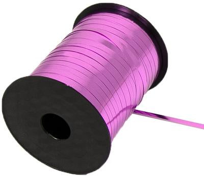 BALLOON RIBBON SPOOL - METALLIC LIGHT PINK