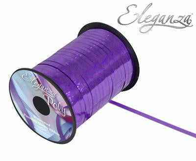 BALLOON RIBBON SPOOL - HOLOGRAPHIC PURPLE