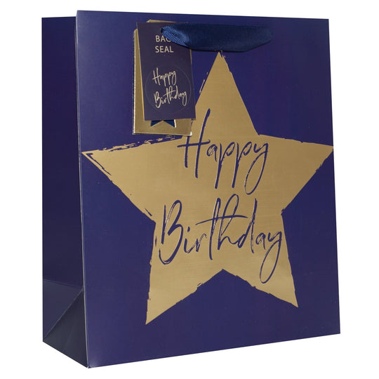 BLUE STAR MEDIUM BAG