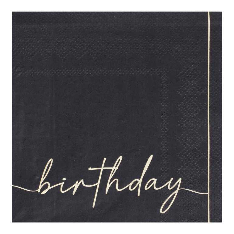 NAPKINS - BIRTHDAY - PACK OF 16