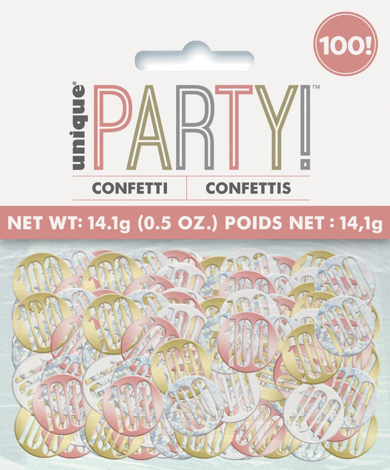 CONFETTI - 100 - ROSE GOLD-CONFETTI-Partica Party