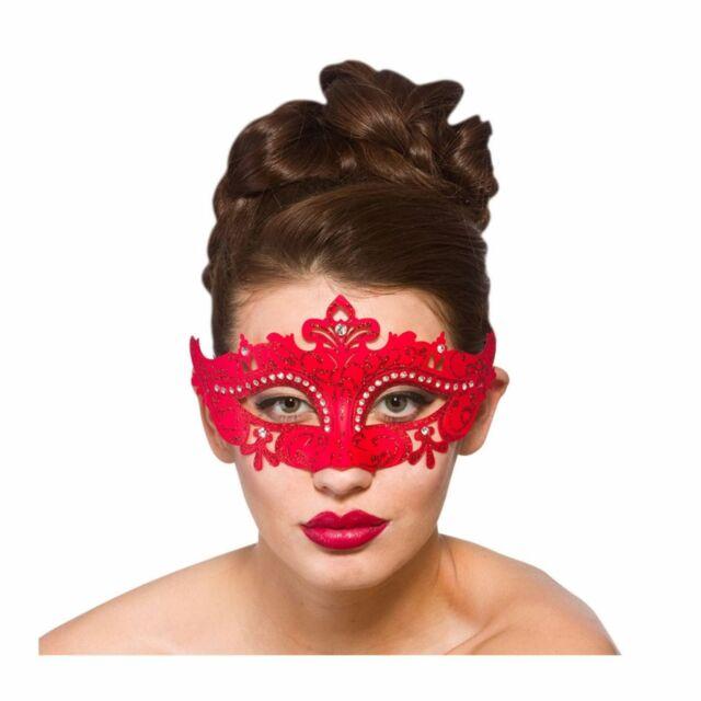 DEMONTE EYEMASK - RED-MASK-Partica Party