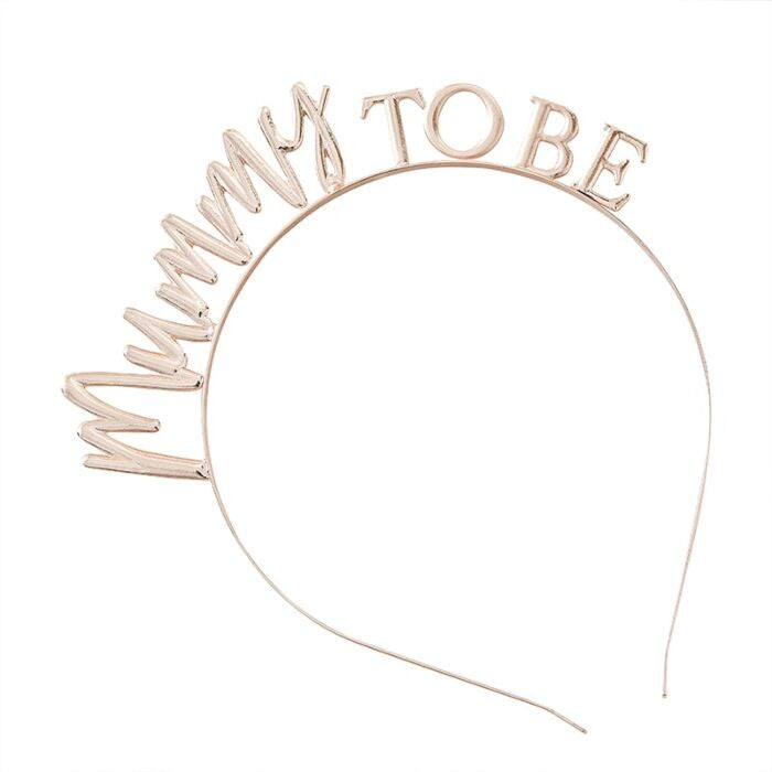 HEADBAND - MUMMY TO BE - ROSE GOLD