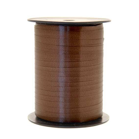 BALLOON RIBBON SPOOL - CHOCOLATE BROWN