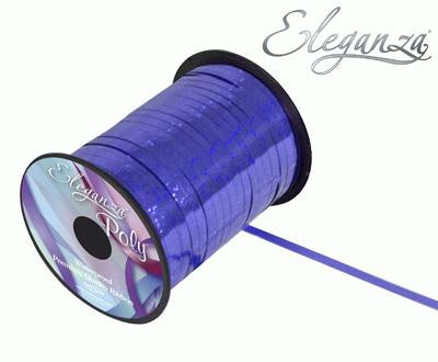 BALLOON RIBBON SPOOL - HOLOGRAPHIC ROYAL BLUE