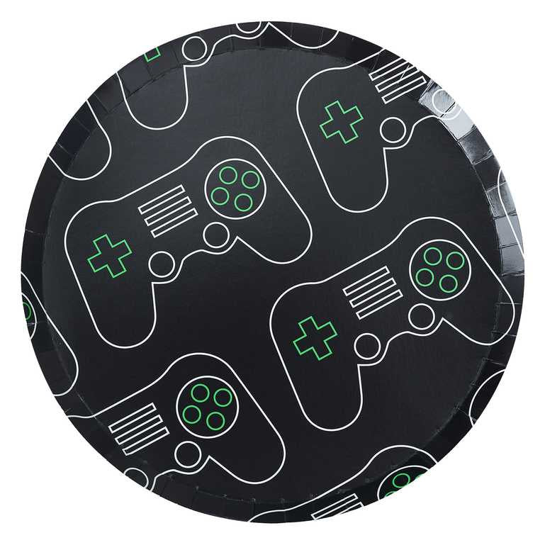 PAPER PLATES - GAMES CONTROLLER - PACK OF10