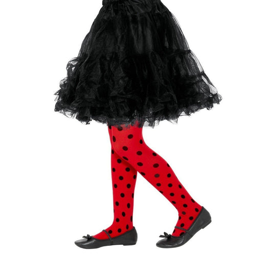 KIDS TIGHTS - LADYBIRD SPOT