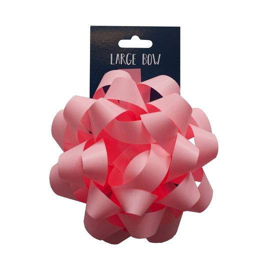 LARGE BOW - LIGHT PINK